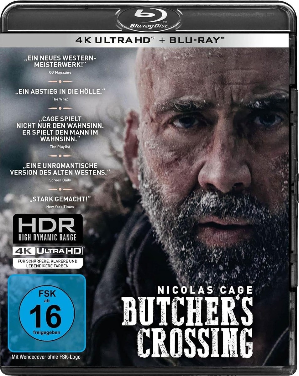 Butcher's Crossing (4k-HD Blu-ray & Blu-ray)