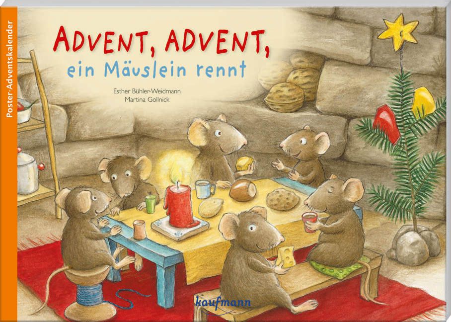 Advent, Advent, ein Mäuslein rennt. Ein Poster-Adventska...