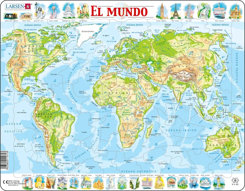 Puzzle - El Mundo (spanisch)