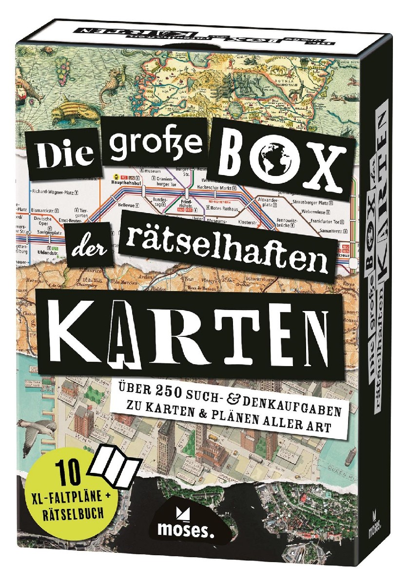 Die große Box der rätselhaften Karten