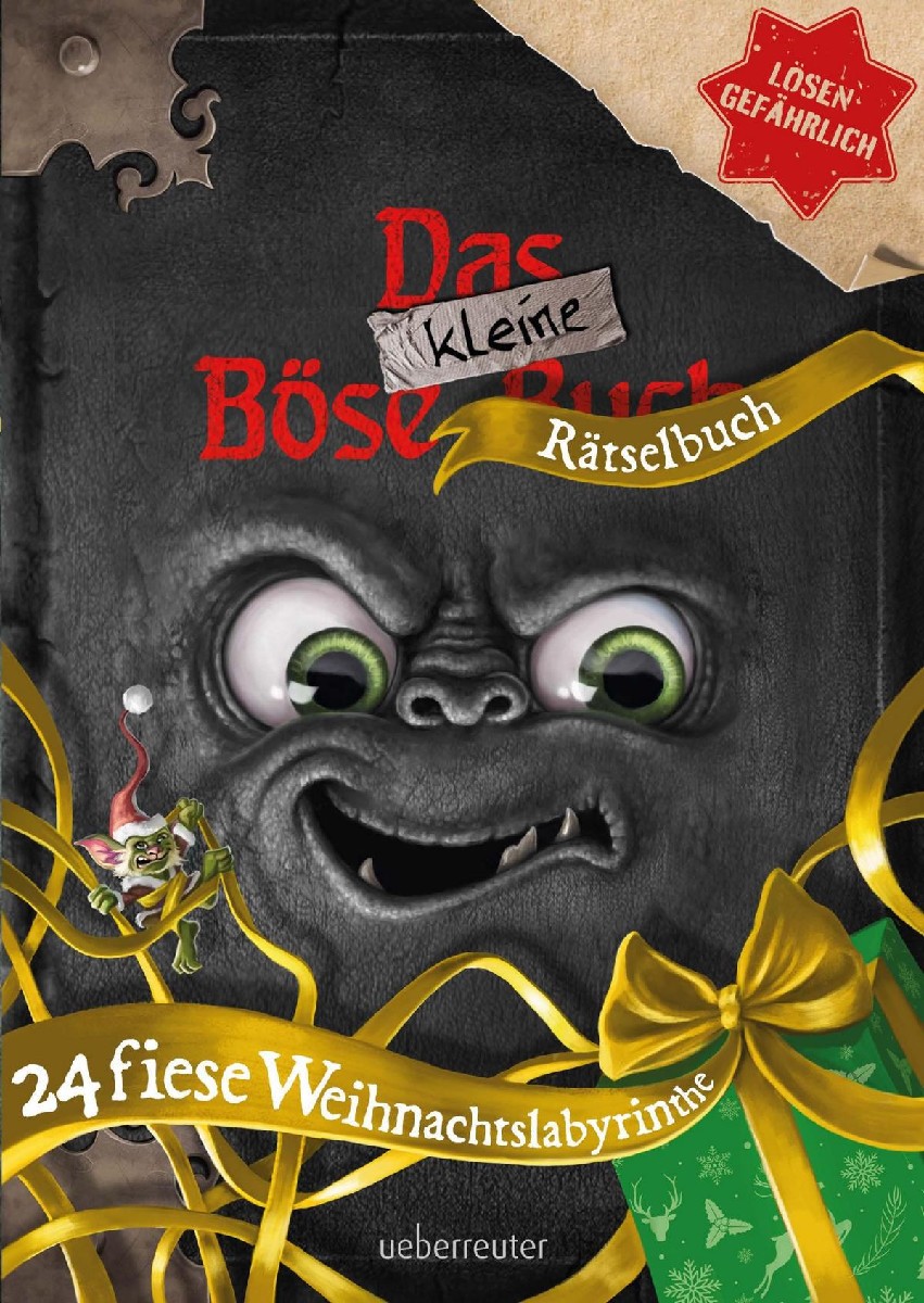 Das kleine Böse Rätselbuch - 24 fiese Weihnachtslabyrinthe