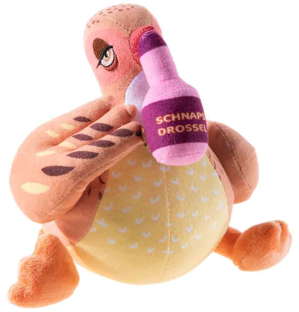 CHARAKTIER Schnapsdrossel (Plüsch, 15cm)