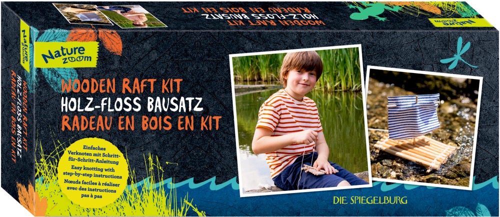 Nature Zoom: Bausatz Holz-Floß (3er-VE)