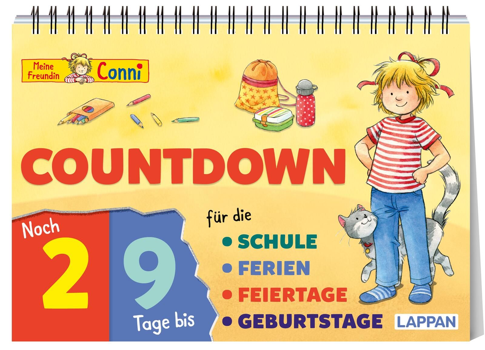 Countdown für die Schule mit Conni