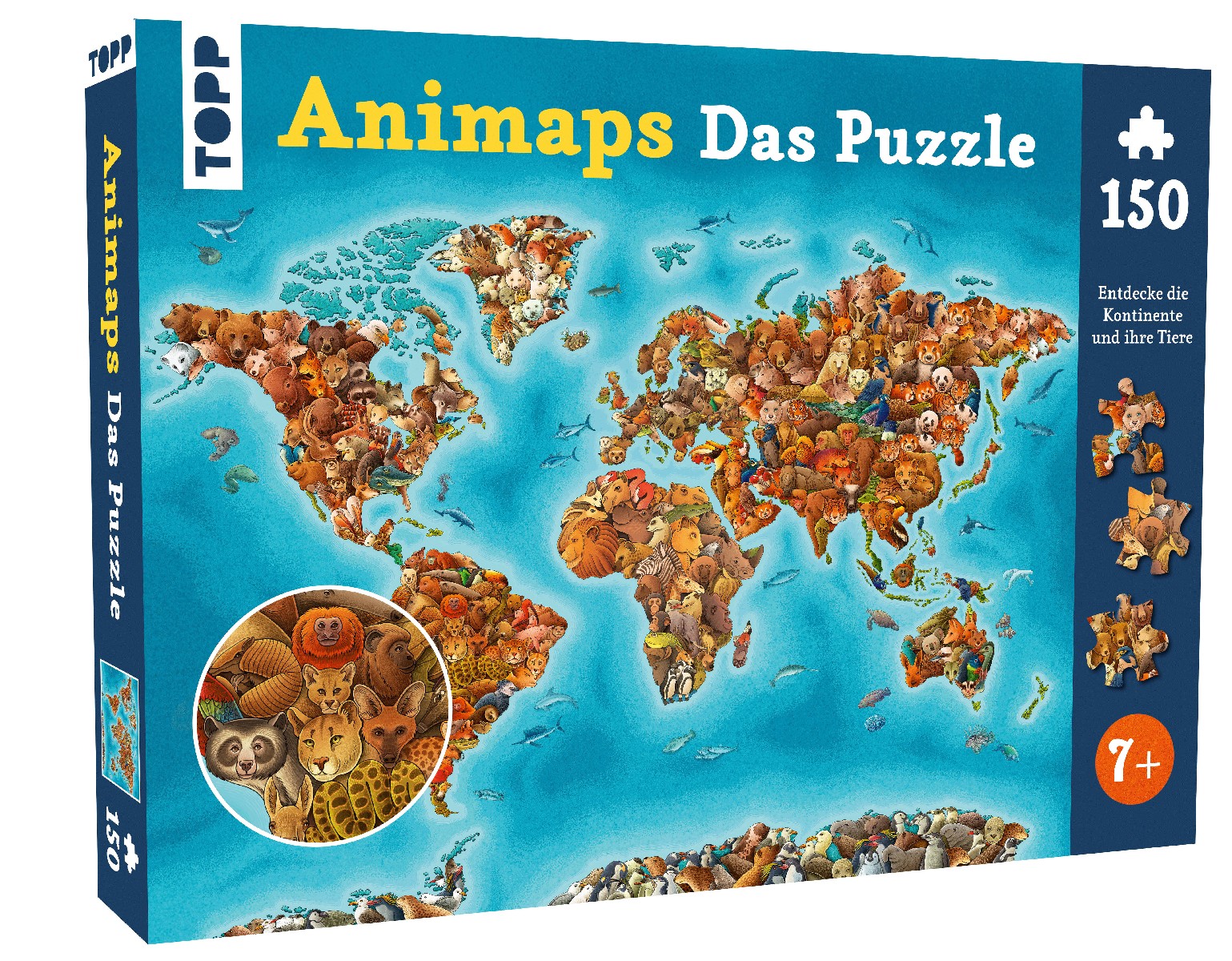 Animaps: Das Puzzle – 150 Teile