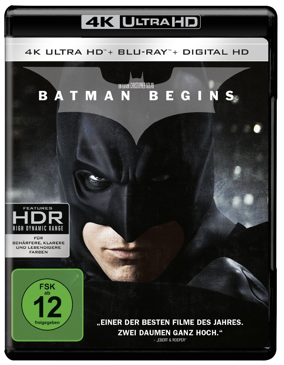 Batman Begins (4K-UHD + Blu-ray)