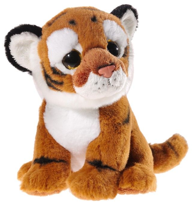 MI CLASSICO Tiger mit Glitzeraugen (Plüsch, 18cm)