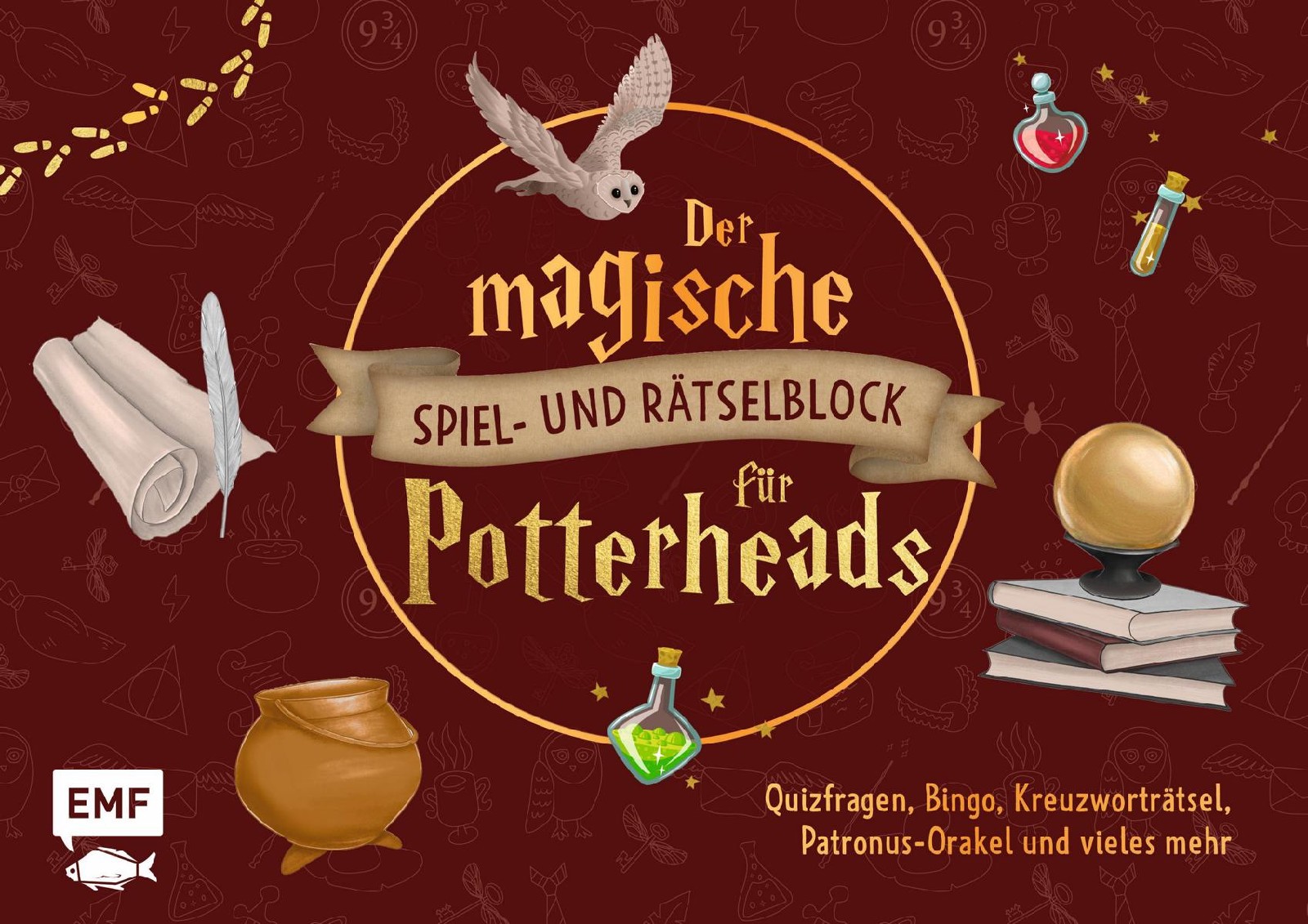 Der magische Spiel- und Rätselblock für Potterheads