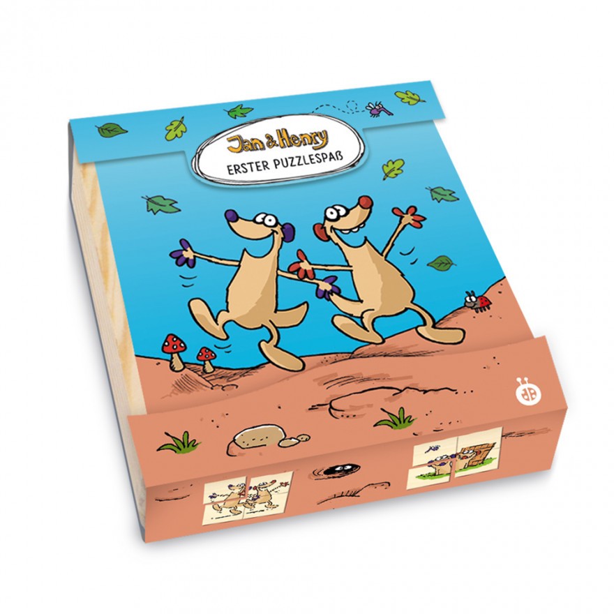 Jan & Henry - Erster Puzzlespaß (aus Holz) (5er-VE)