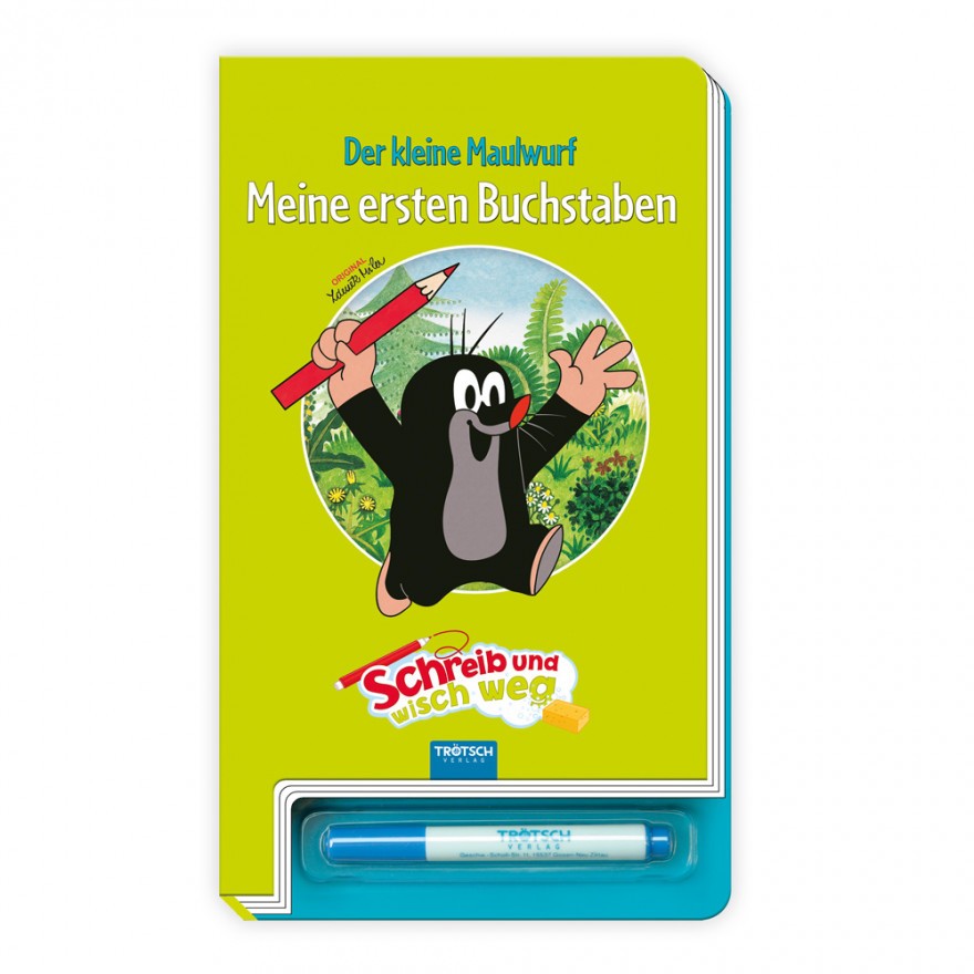 Der kleine Maulwurf - Meine ersten Buchstaben (mit Stift)