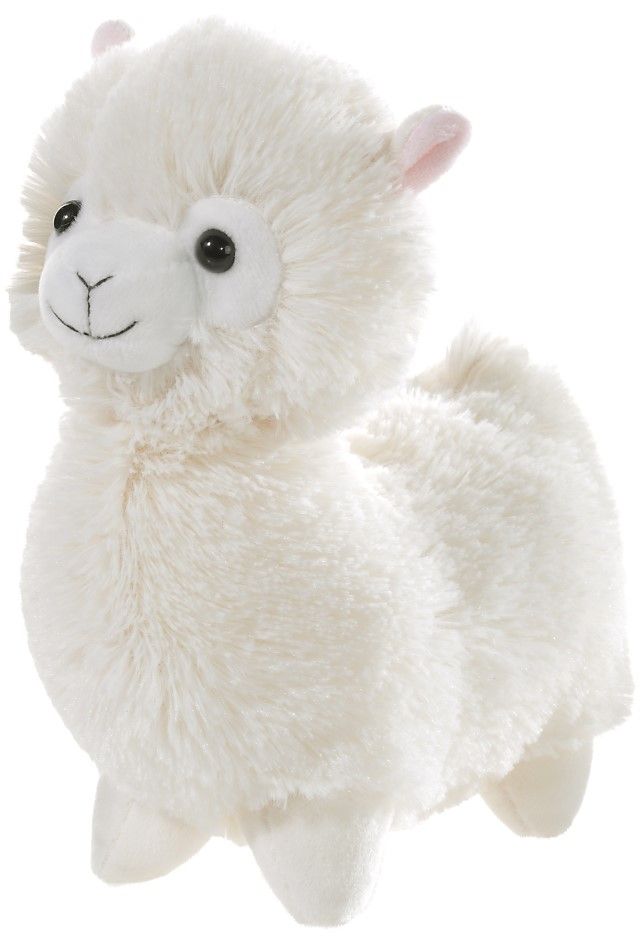 LAMA stehend creme (Plüsch, 18cm)
