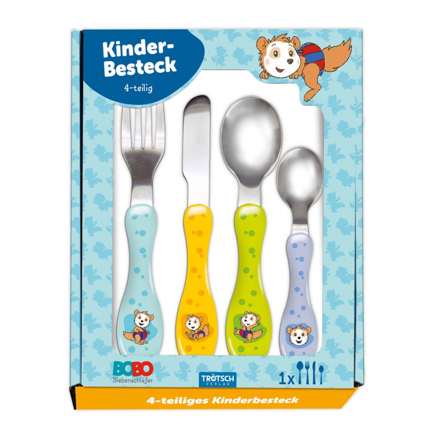 Bobo Siebenschläfer - Kinderbesteck 4-teilig (5er-VE)