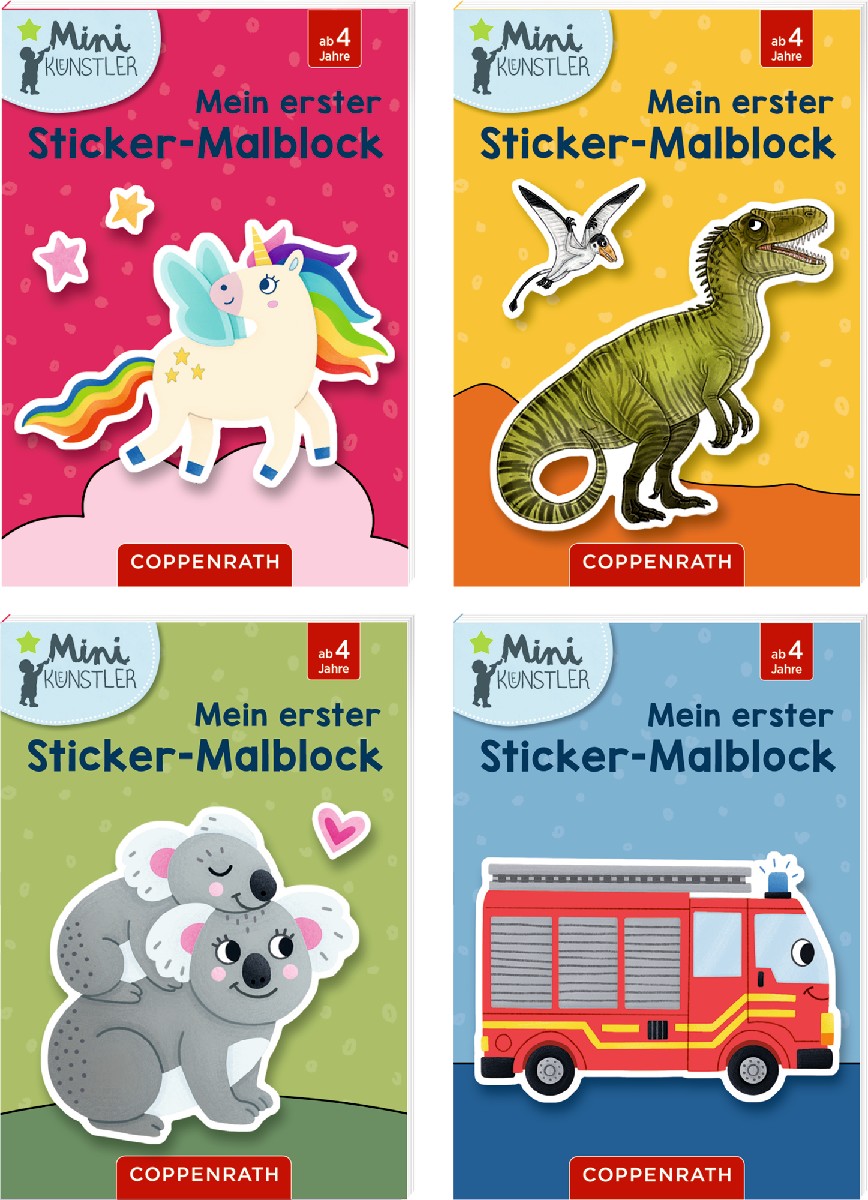 Meine erste Stickerbilder (4x 10er VE)