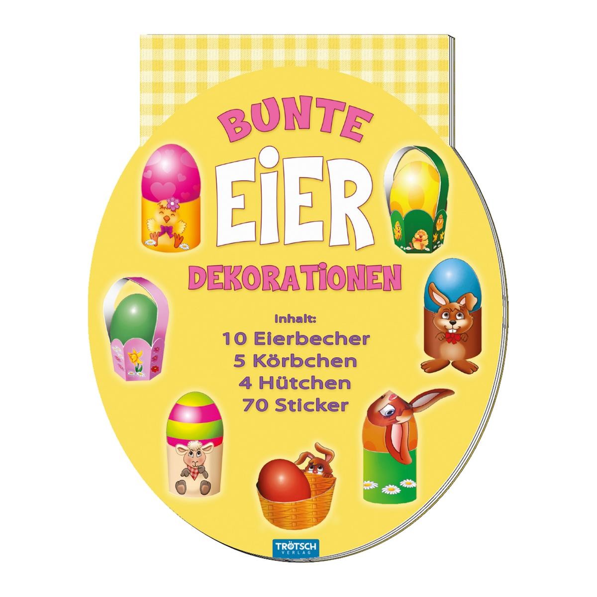 Bunte Eierdekorationen