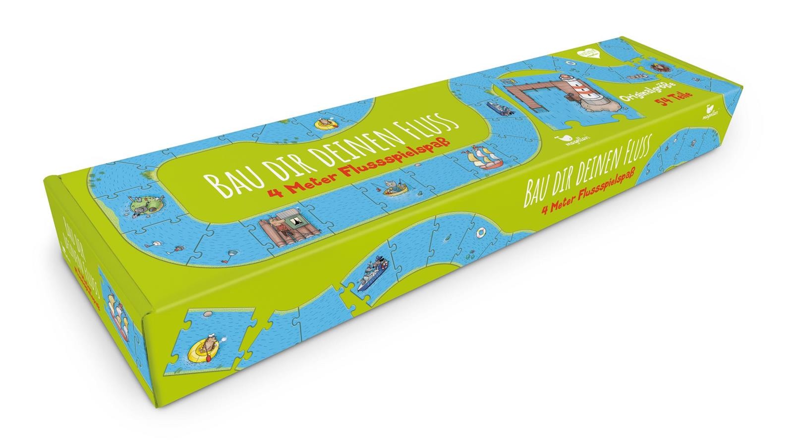 Bau dir deinen Fluss - 4 Meter Flussspielspaß