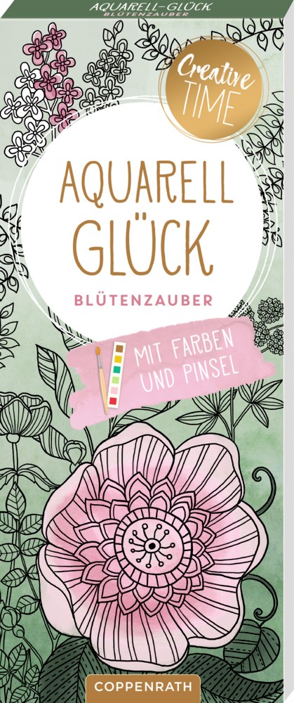 Aquarell-Glück Blütenzauber (3er-VE)