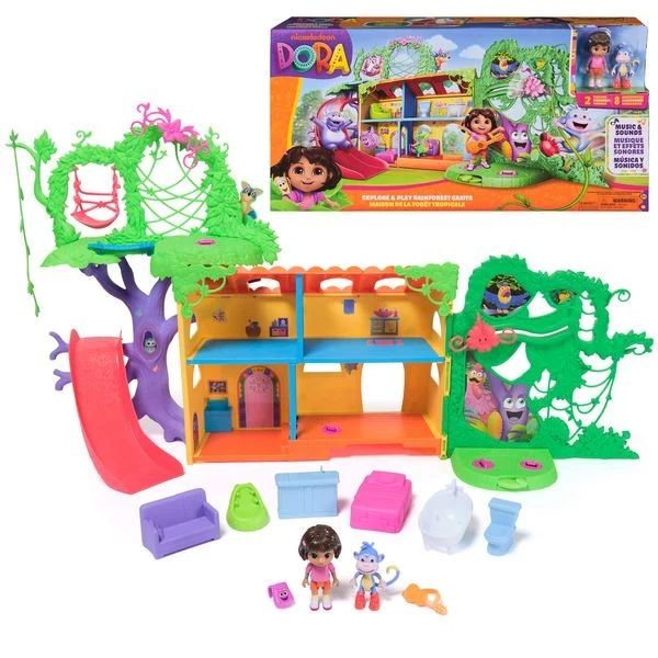 Dora - Abenteuer Set: Regenwald Casita (Spielset)