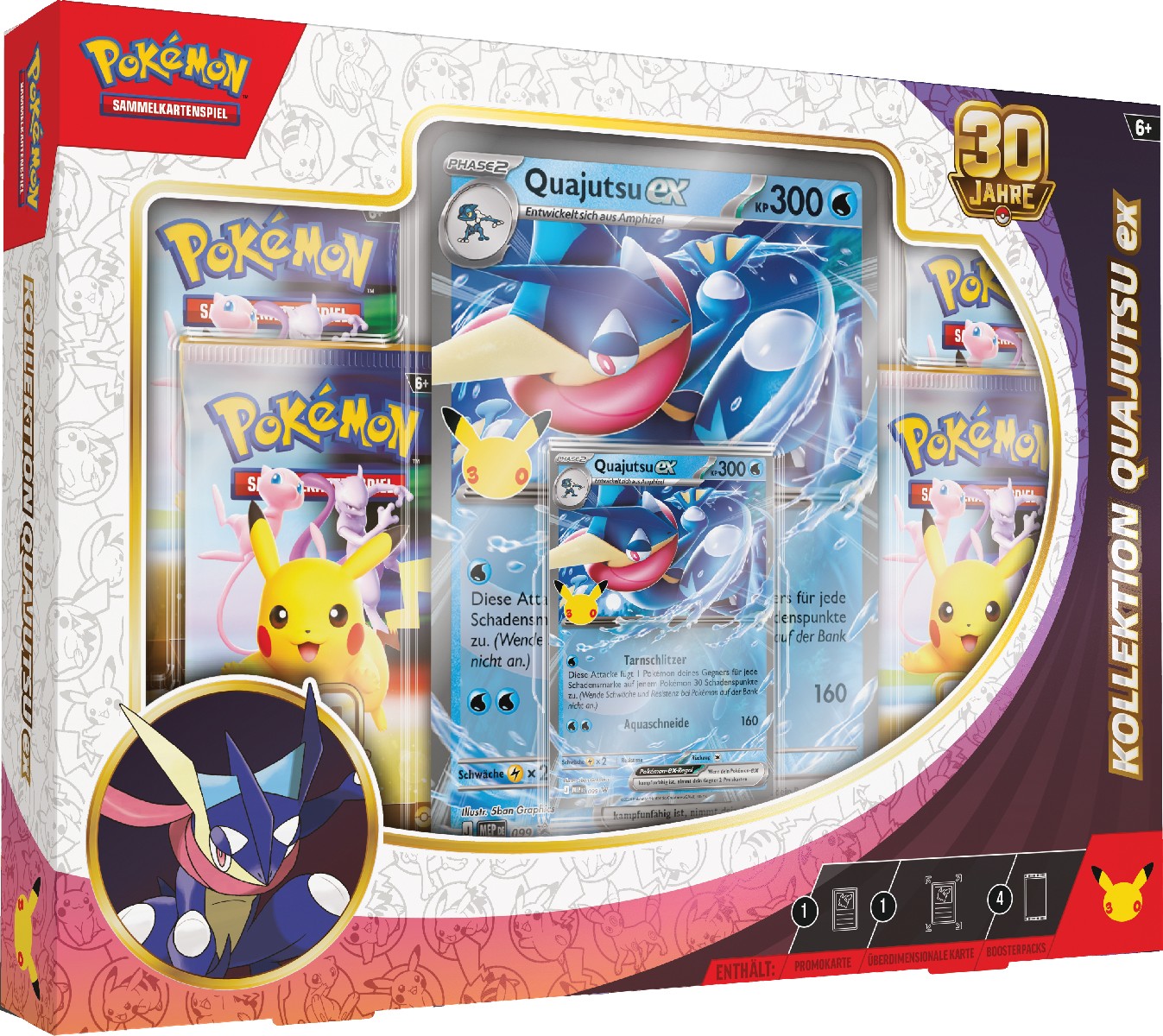 Pokemon 30 Jahre Quajutsu-ex Kollektion