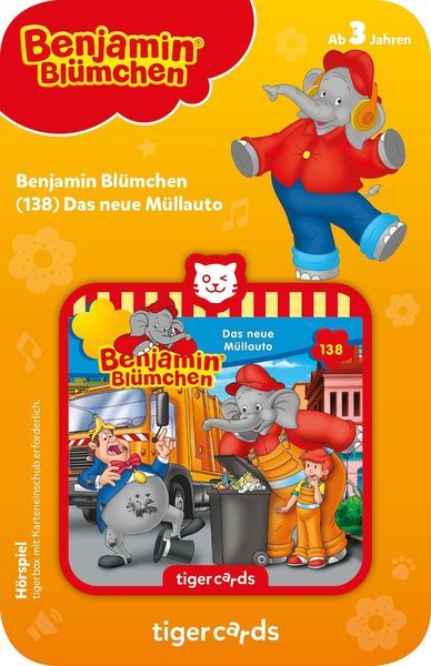 tigercard - Benjamin Blümchen: Das neue Müllauto