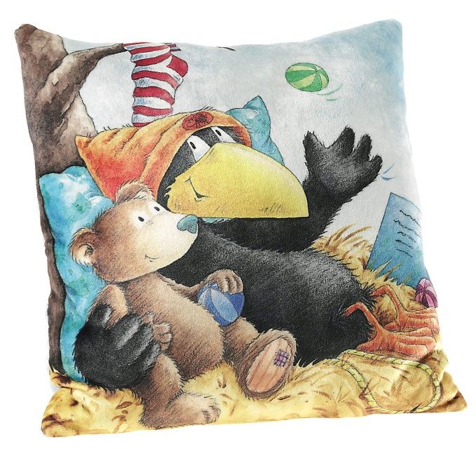 RABE SOCKE Kissen (Plüsch, 30cm)