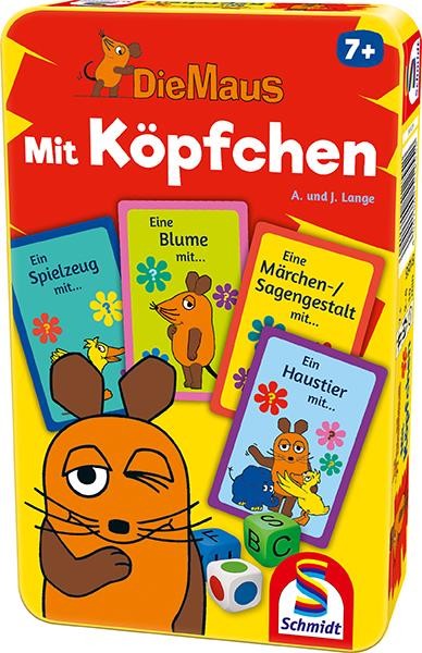 Die Maus - Mit Köpfchen (Metalldose)