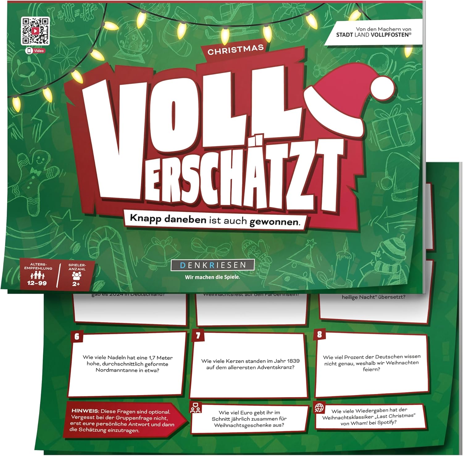 DENRKIESEN - VOLL VERSCHÄTZT Christmas Edition - "Knapp dan