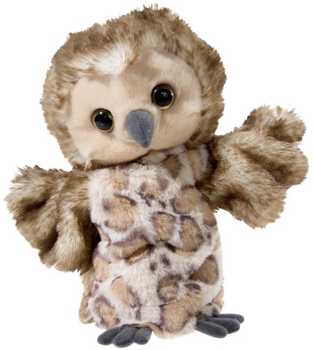 HANDSPIELPUPPE Eule (Plüsch, 31cm)
