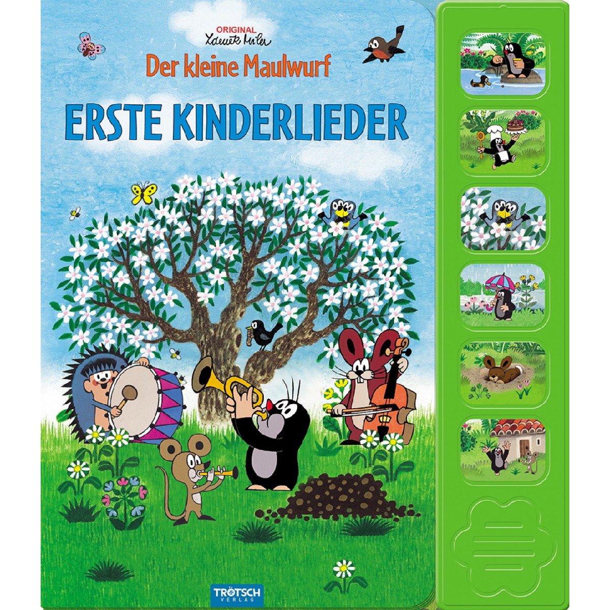 Der kleine Maulwurf - Erste Kinderlieder (Soundbuch)