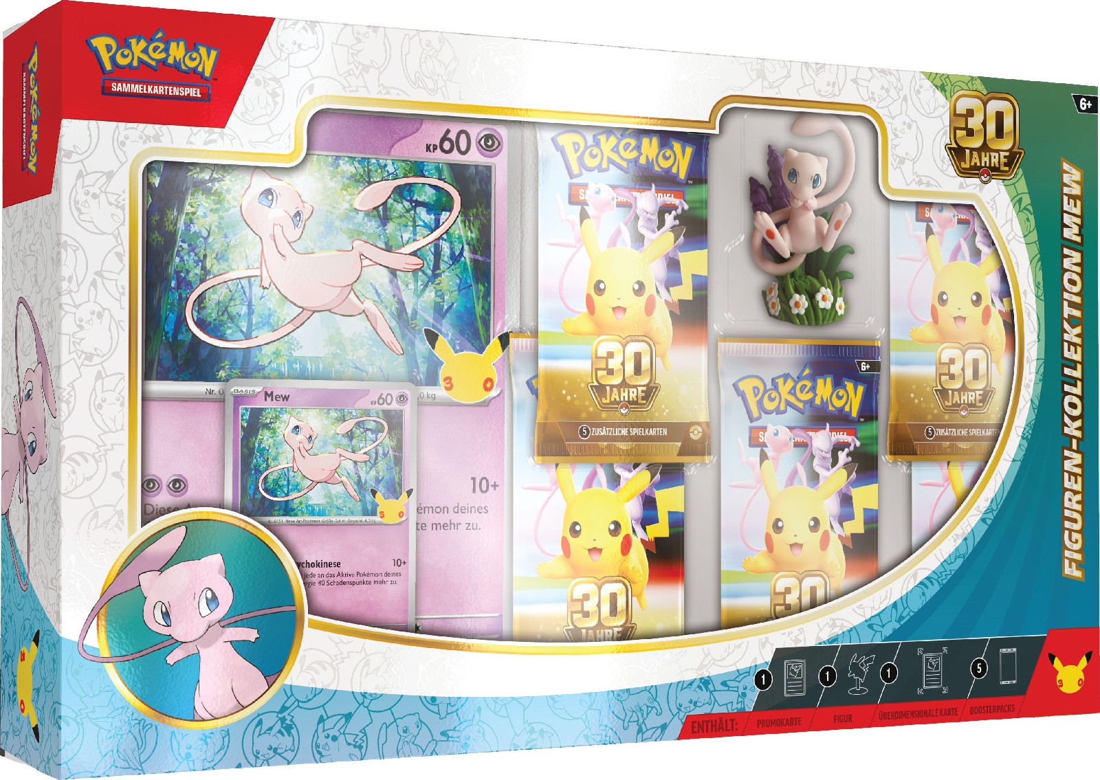 Pokemon 30 Jahre Mew Figuren-Kollektion