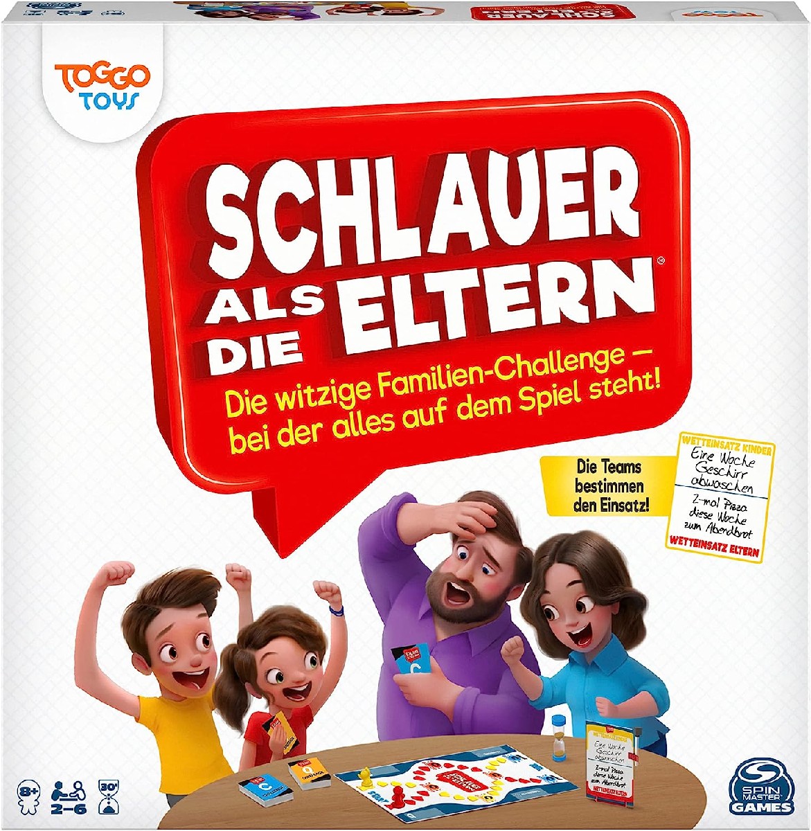 Schlauer als die Eltern - Die witzige Familien-Challenge