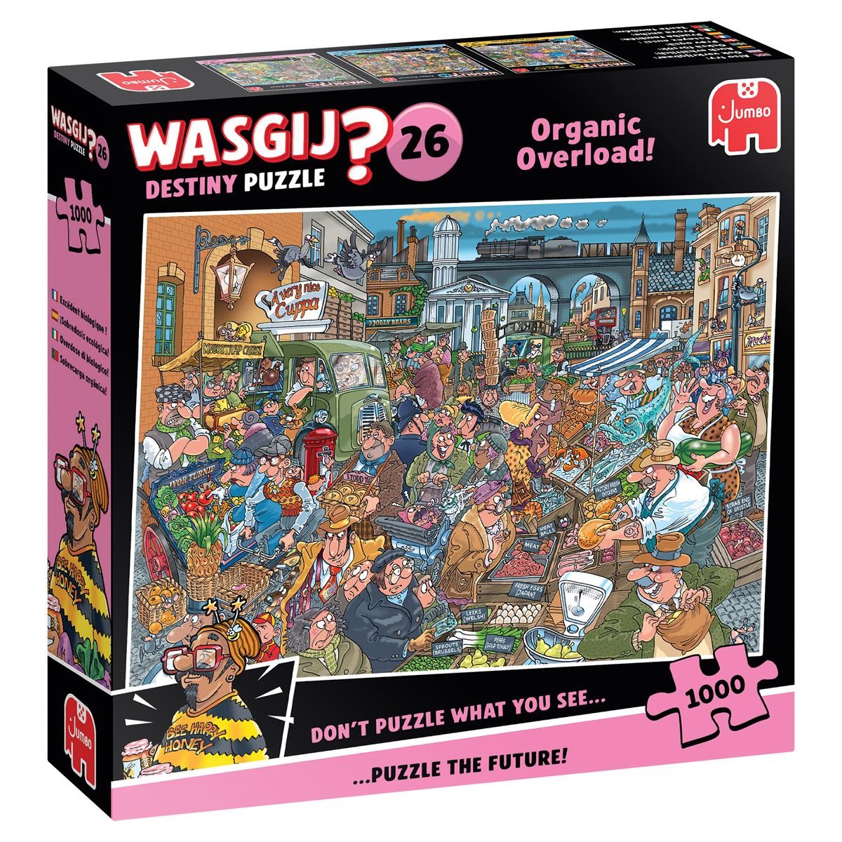 Wasgij Destiny 26 - Wochenmarkt (1000 Teile)