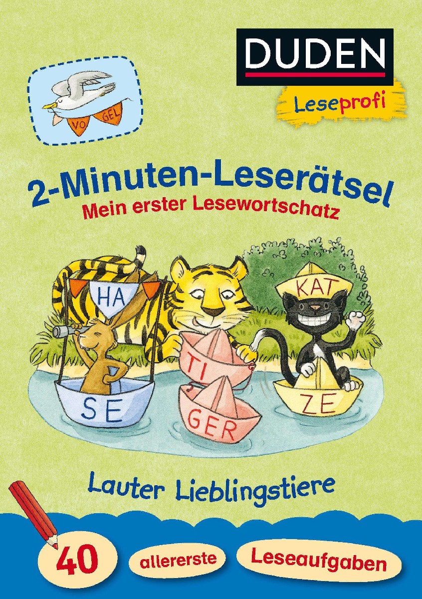 Duden Leseprofi - 2-Minuten-Leserätsel: Mein erster Lesewor