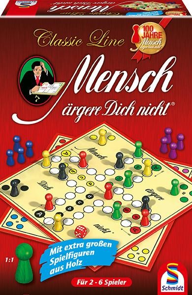 Classic Line: Mensch ärgere Dich nicht® (große Spielfiguren)