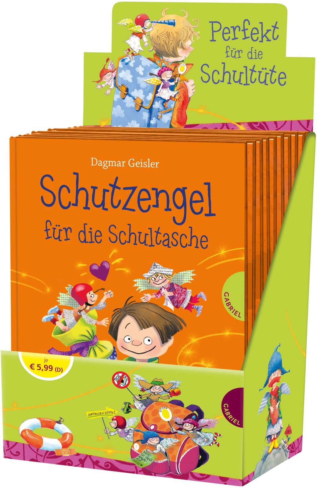 Schutzengel für die Schultasche