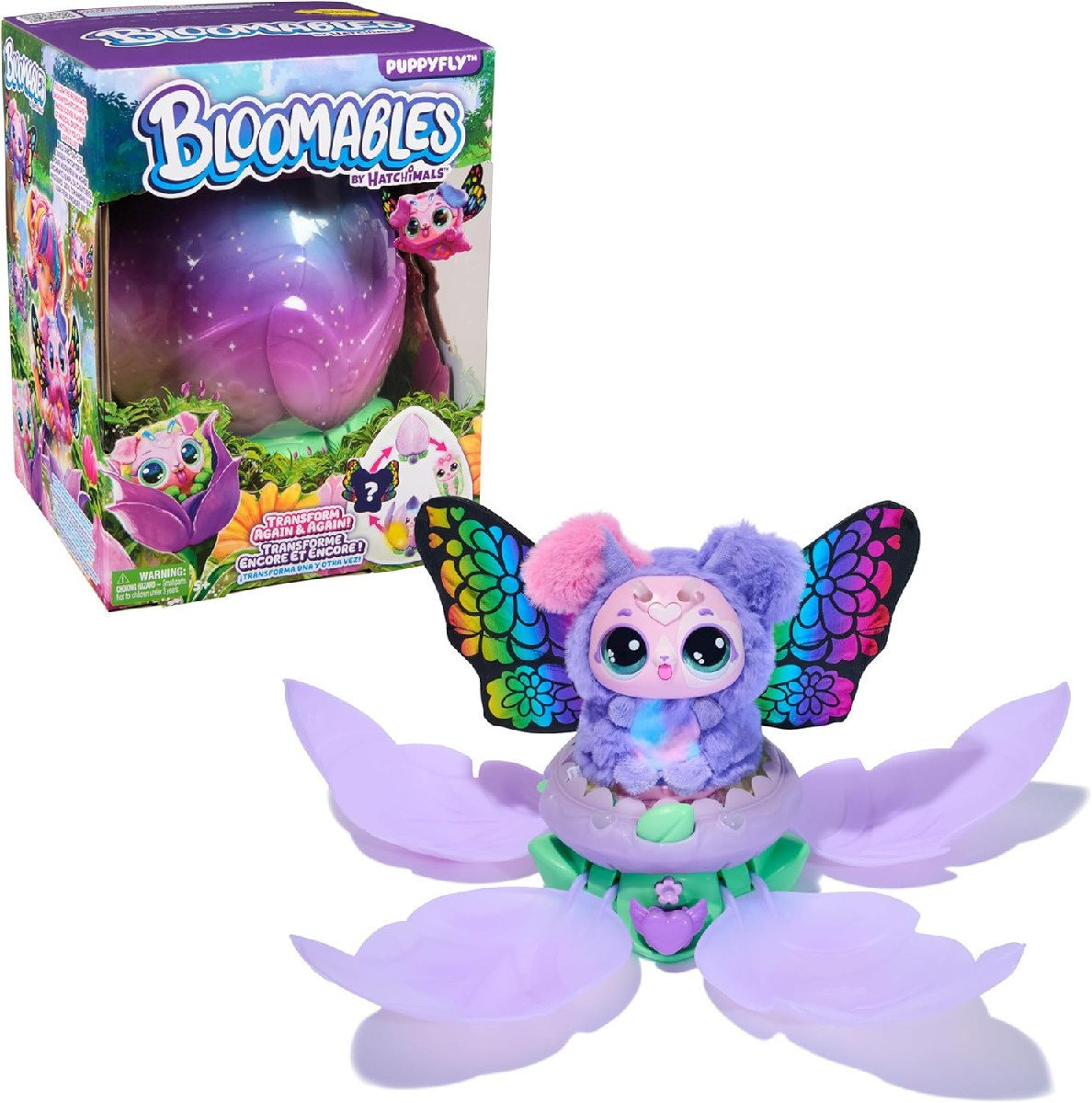 Bloomables - Hatchipillar in Blüte: Puppyyfly (interaktiv)