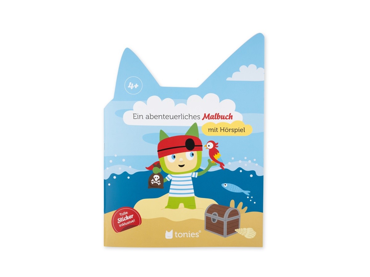 Tonies - Hören+ - Pirat - Malbuch