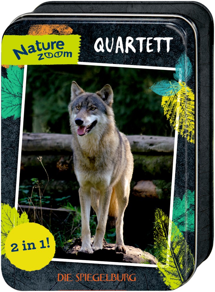 Quartett: Heimische Tiere (in Blechdose) (6er-VE)