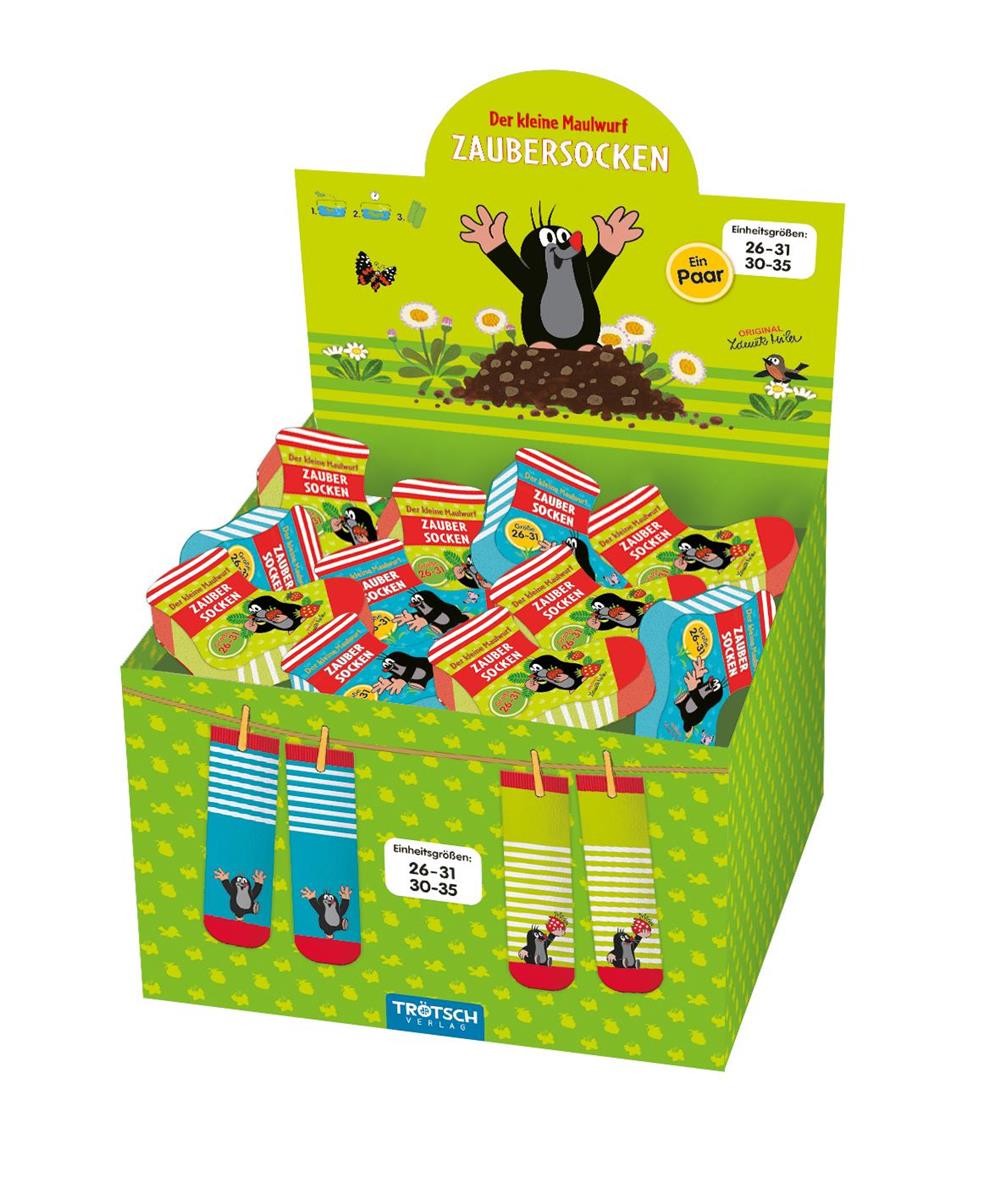 Der kleine Maulwurf - Zaubersocken (36er VE)