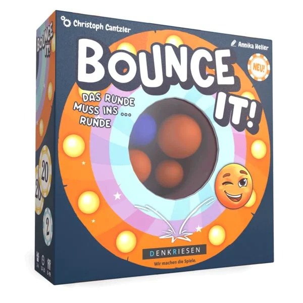 DENKRIESEN - Bounce it! - "Das Runde muss
ins... Runde"