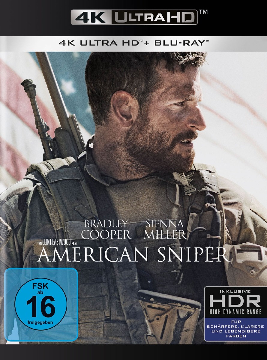 American Sniper (4K-UHD + Blu-ray)