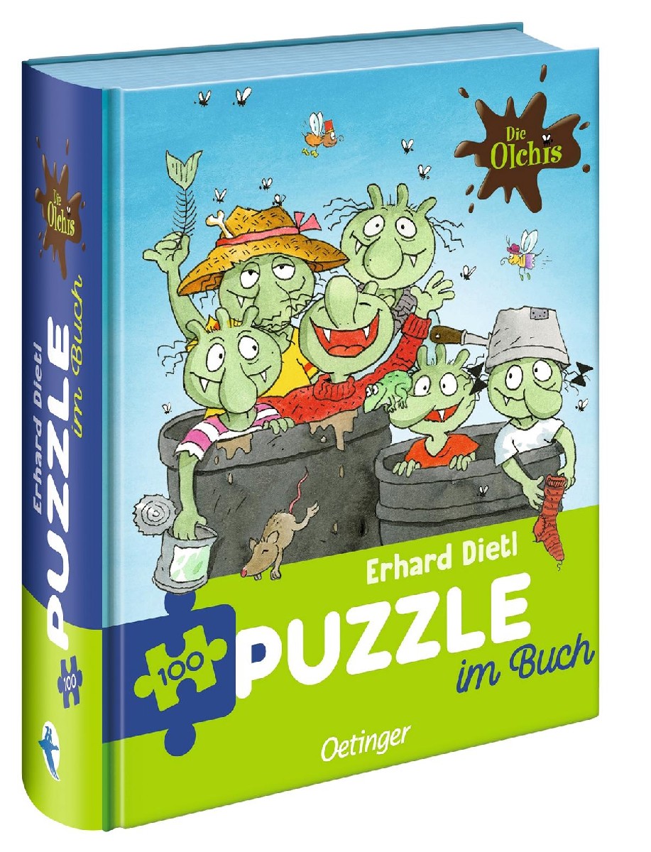 Die Olchis (Puzzle im Buch)