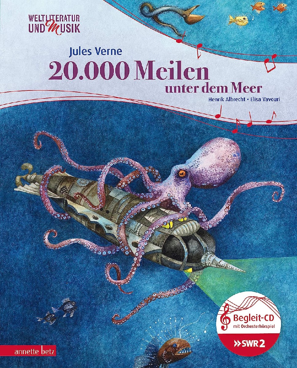 20.000 Meilen unter dem Meer (Buch mit CD)
