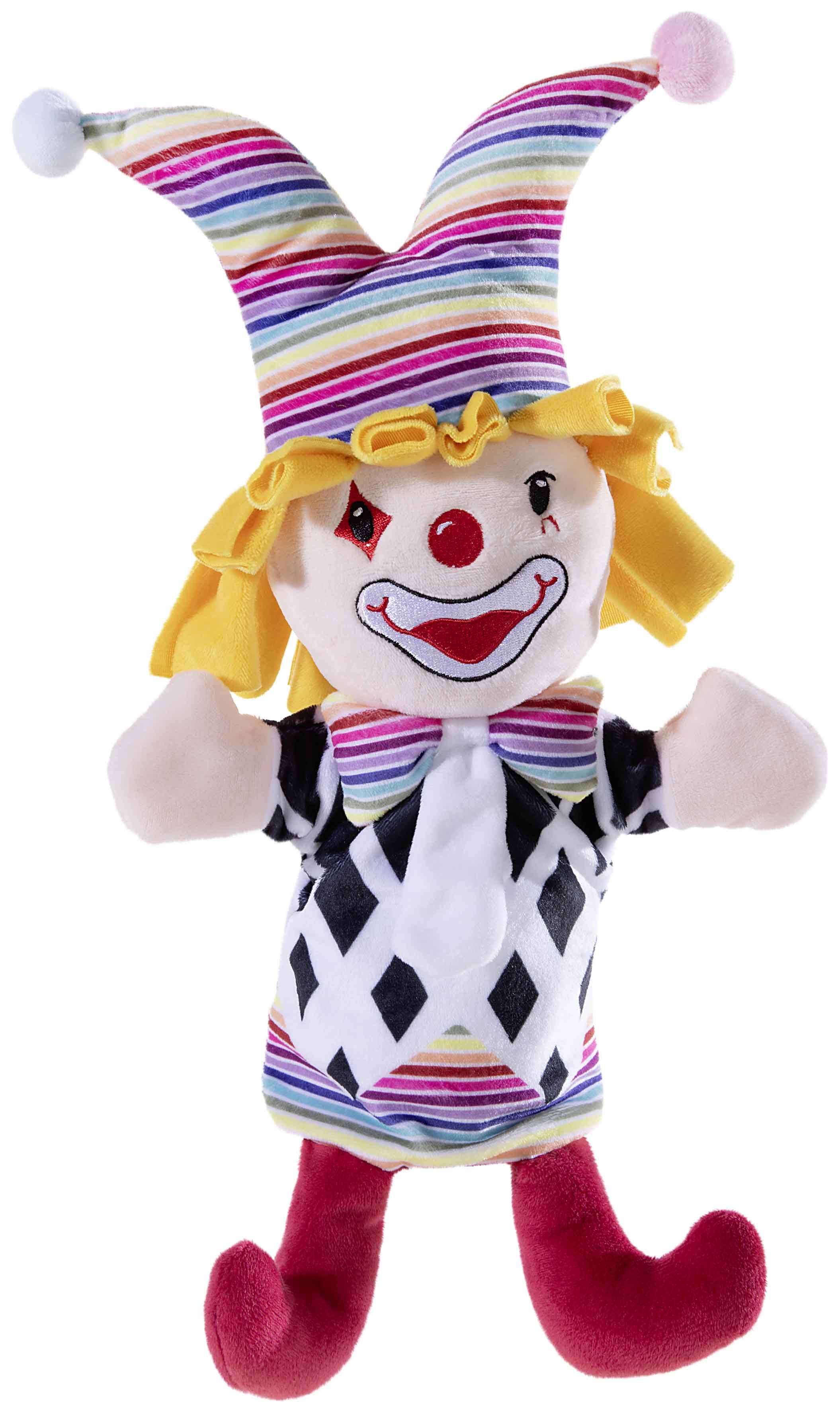 HANDSPIELUPPE Clown (Plüsch, 24cm)