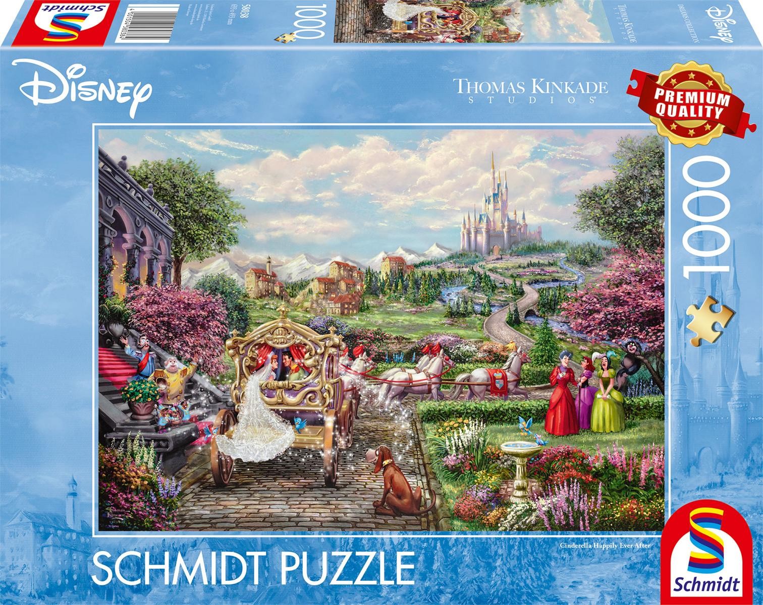 Puzzle - Disney: Cinderella Happily Ever After (1000 Teile)
