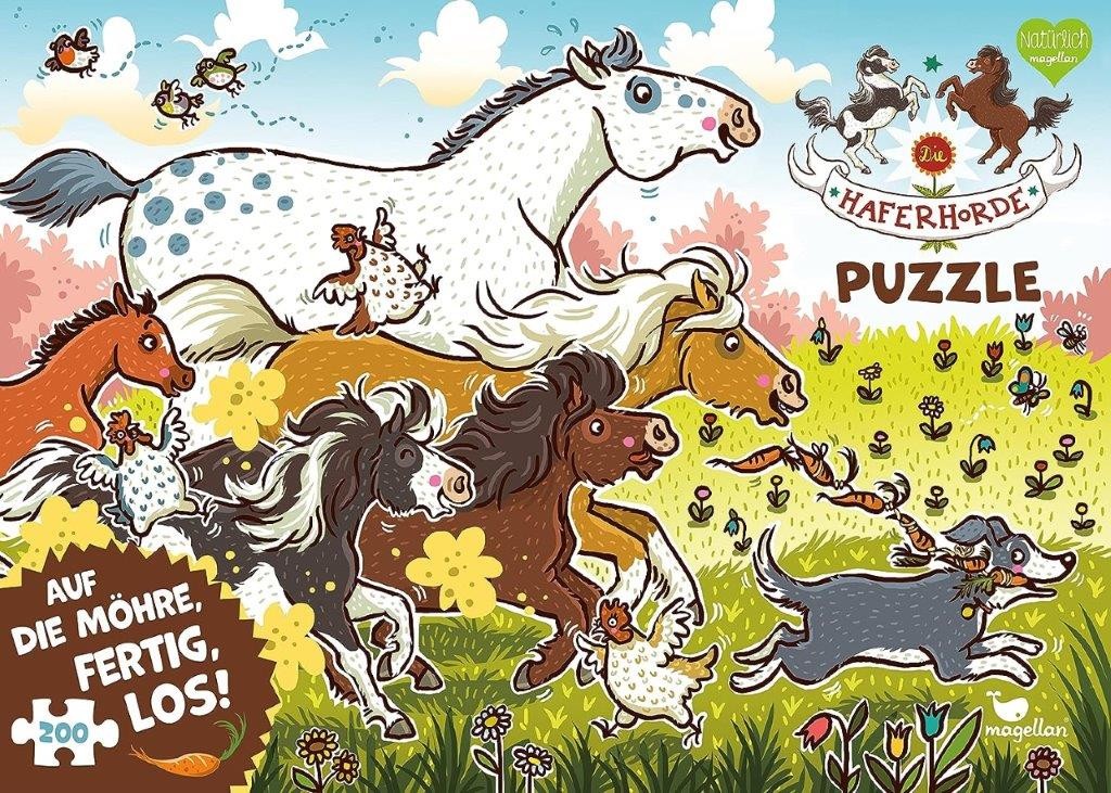 Die Haferhorde - Auf die Möhre, fertig, los! (Puzzle)