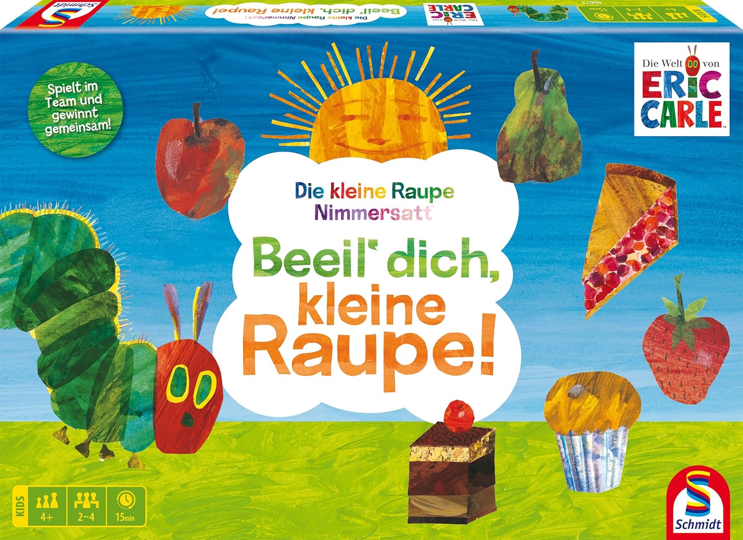 Die kleine Raupe Nimmersatt, Beeil‘ dich, kleine Raupe!