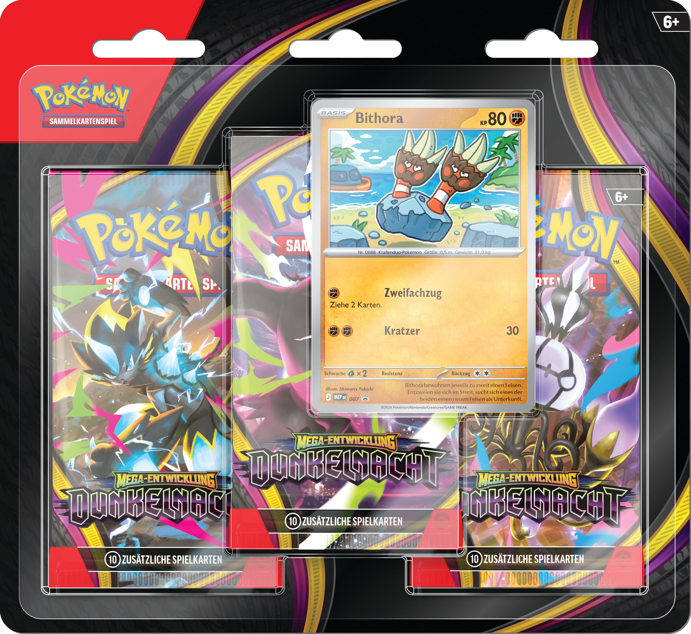 Pokemon ME05 3-Pack-Blister