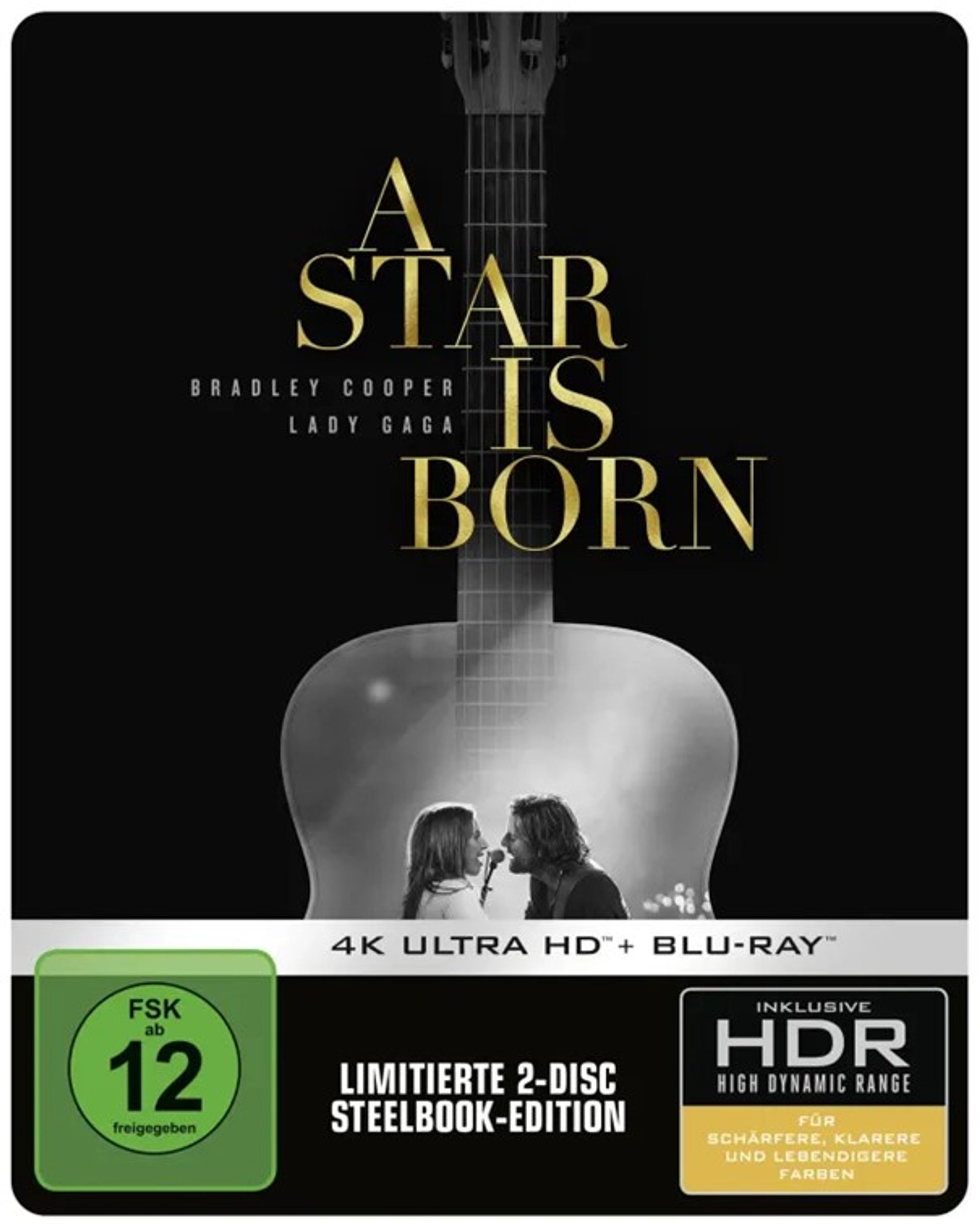 A Star Is Born (Steelbook, 4K-UHD+Blu-ray)