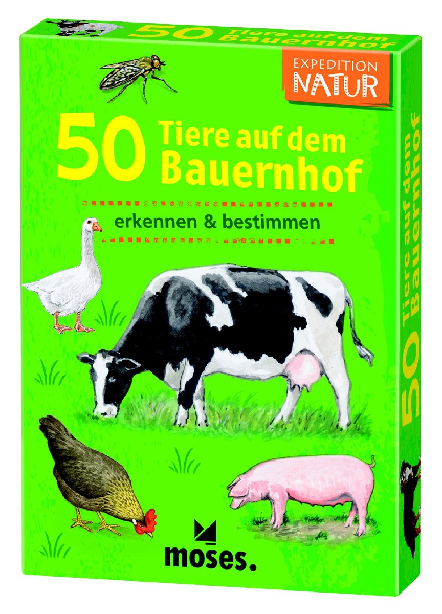 50 Tiere auf dem Bauernhof