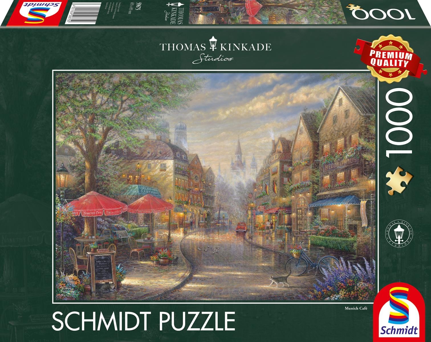 Puzzle - Cafe in München (1000 Teile)